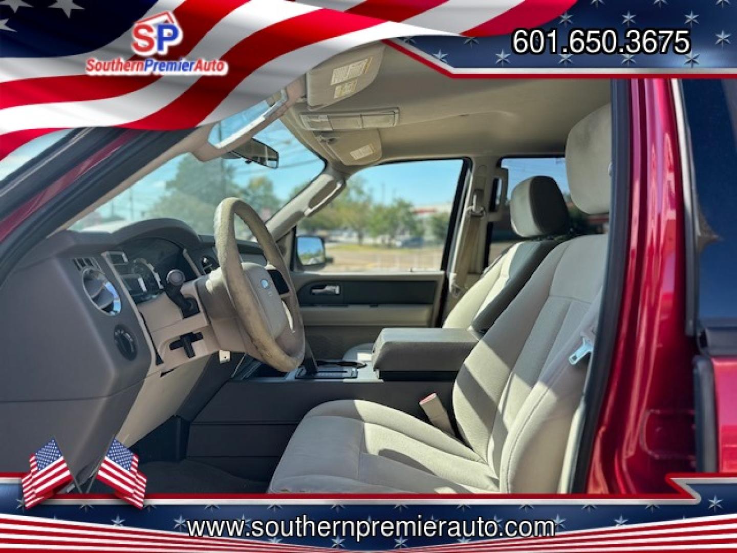 2007 RED FORD EXPEDITION XLT (1FMFU15537L) , located at 922 W. Beacon St., Philadelphia, MS, 39350, (601) 650-3675, 32.770447, -89.127151 - Photo#9