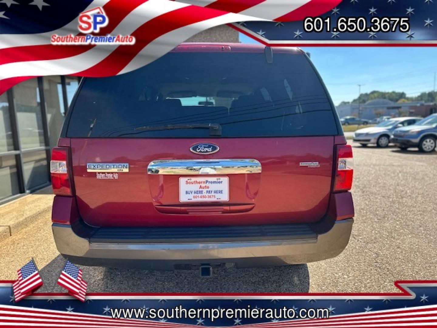 2007 RED FORD EXPEDITION XLT (1FMFU15537L) , located at 922 W. Beacon St., Philadelphia, MS, 39350, (601) 650-3675, 32.770447, -89.127151 - Photo#4