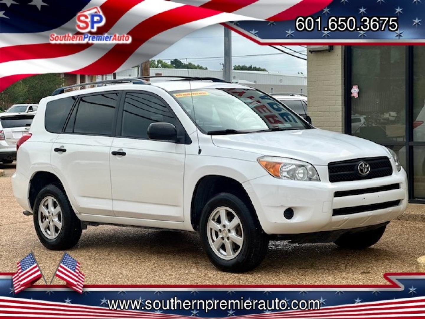 2008 WHITE TOYOTA RAV4 BASE (JTMZD33V485) , located at 922 W. Beacon St., Philadelphia, MS, 39350, (601) 650-3675, 32.770447, -89.127151 - Photo#0