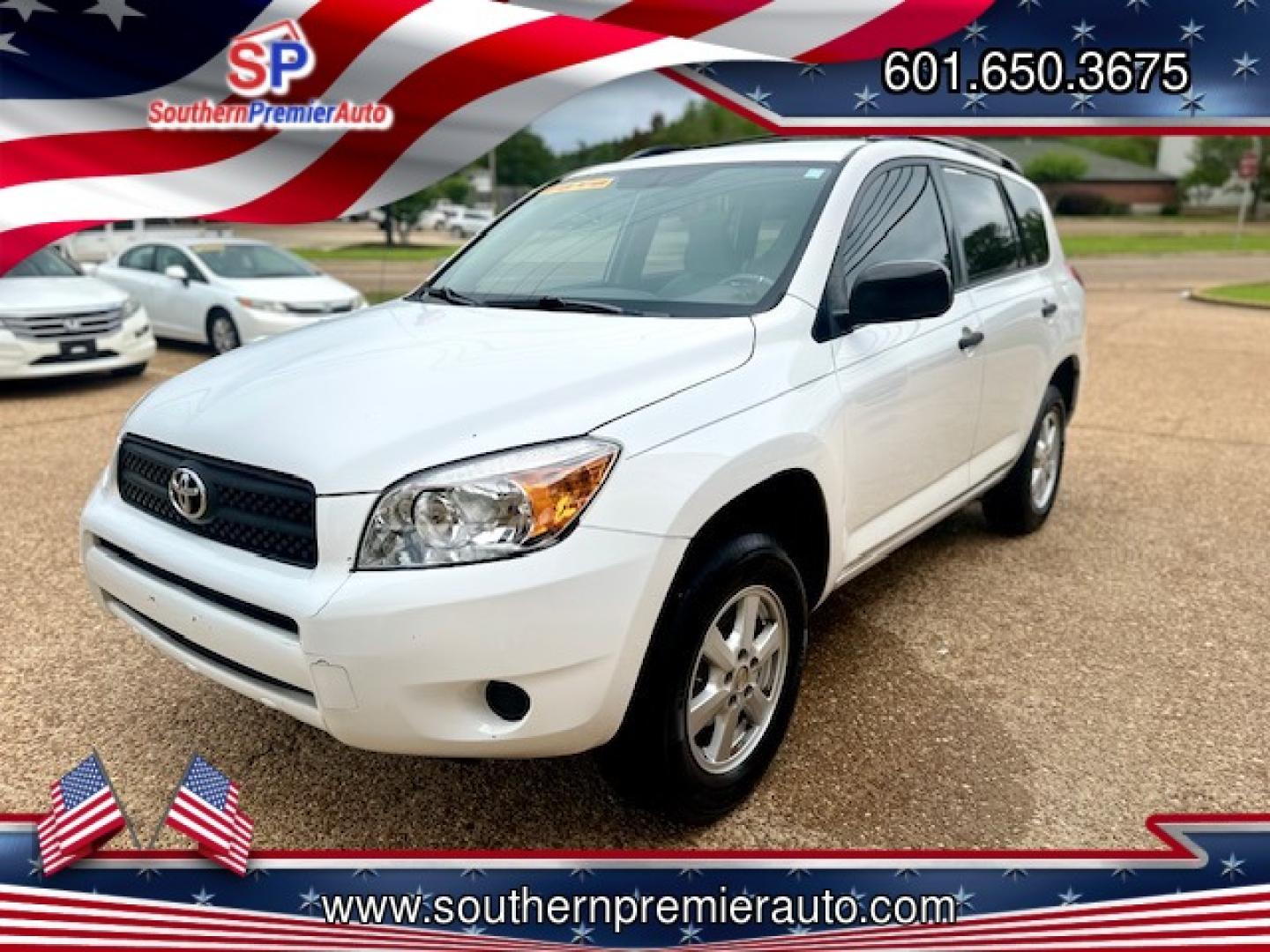 2008 WHITE TOYOTA RAV4 BASE (JTMZD33V485) , located at 922 W. Beacon St., Philadelphia, MS, 39350, (601) 650-3675, 32.770447, -89.127151 - Photo#2