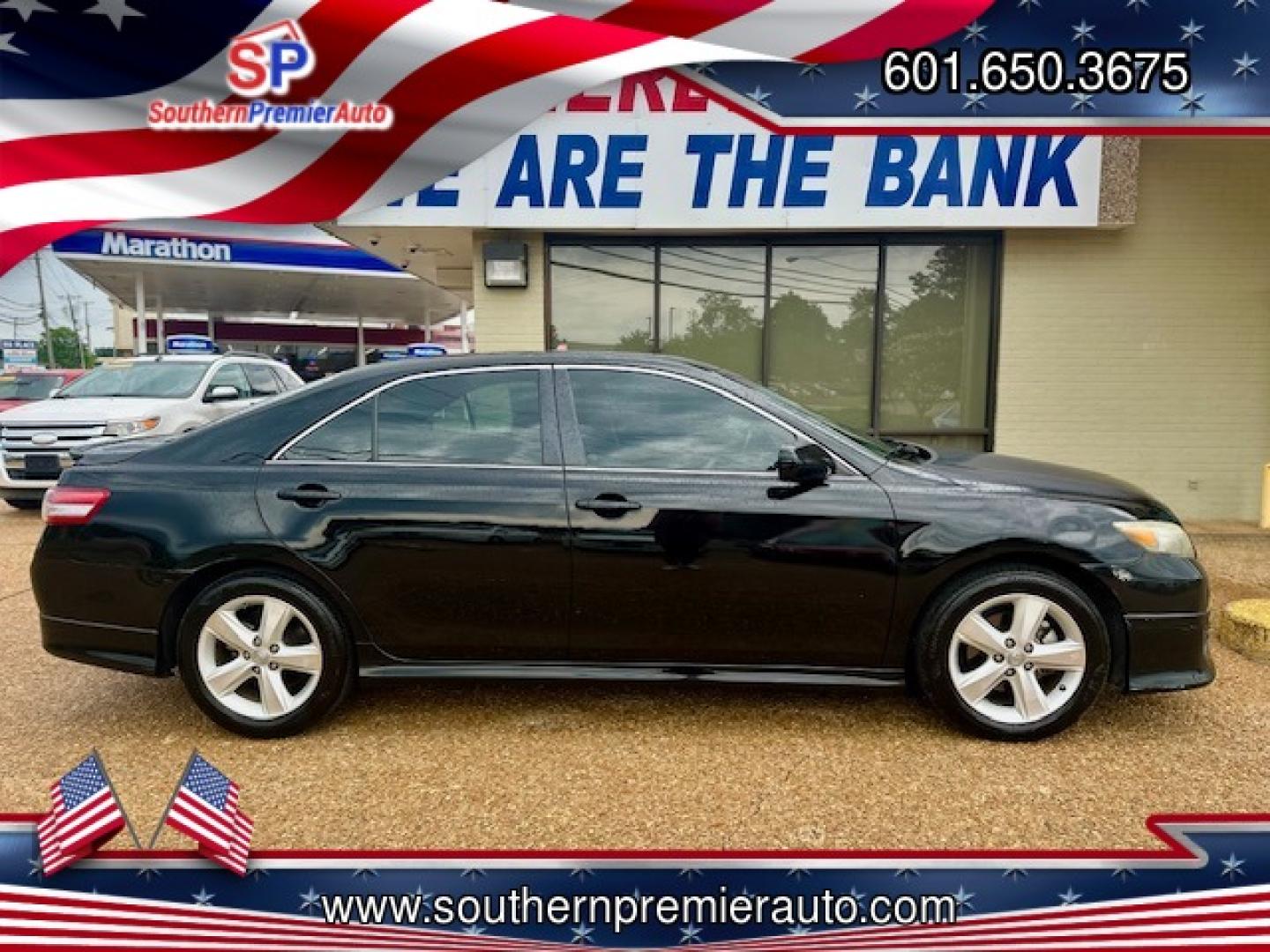 2011 BLACK TOYOTA CAMRY BASE; SE; LE; (4T1BF3EK6BU) , located at 922 W. Beacon St., Philadelphia, MS, 39350, (601) 650-3675, 32.770447, -89.127151 - Photo#6