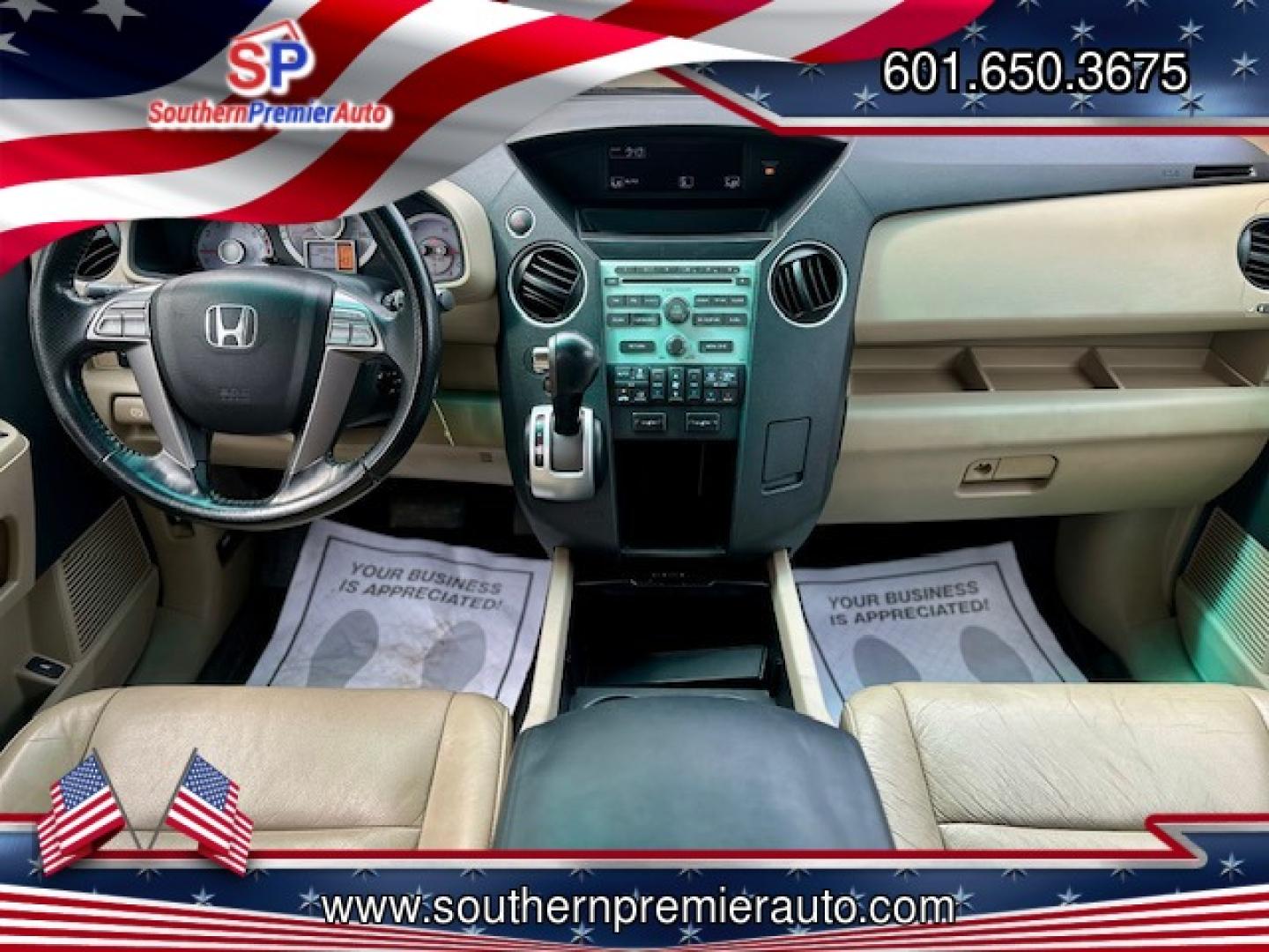 2010 TAN HONDA PILOT EXL (5FNYF3H52AB) , located at 922 W. Beacon St., Philadelphia, MS, 39350, (601) 650-3675, 32.770447, -89.127151 - Photo#17