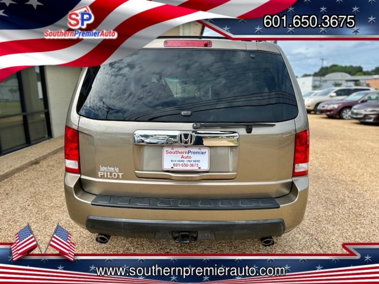 2010 TAN HONDA PILOT EXL (5FNYF3H52AB) , located at 922 W. Beacon St., Philadelphia, MS, 39350, (601) 650-3675, 32.770447, -89.127151 - Photo#4