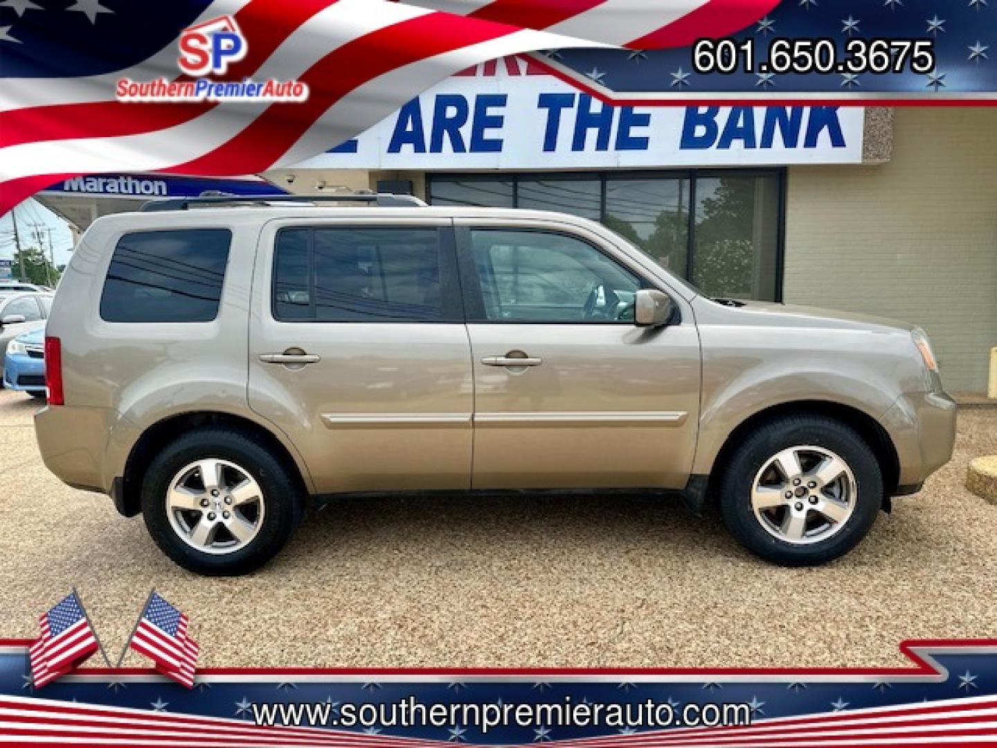 2010 TAN HONDA PILOT EXL (5FNYF3H52AB) , located at 922 W. Beacon St., Philadelphia, MS, 39350, (601) 650-3675, 32.770447, -89.127151 - Photo#6