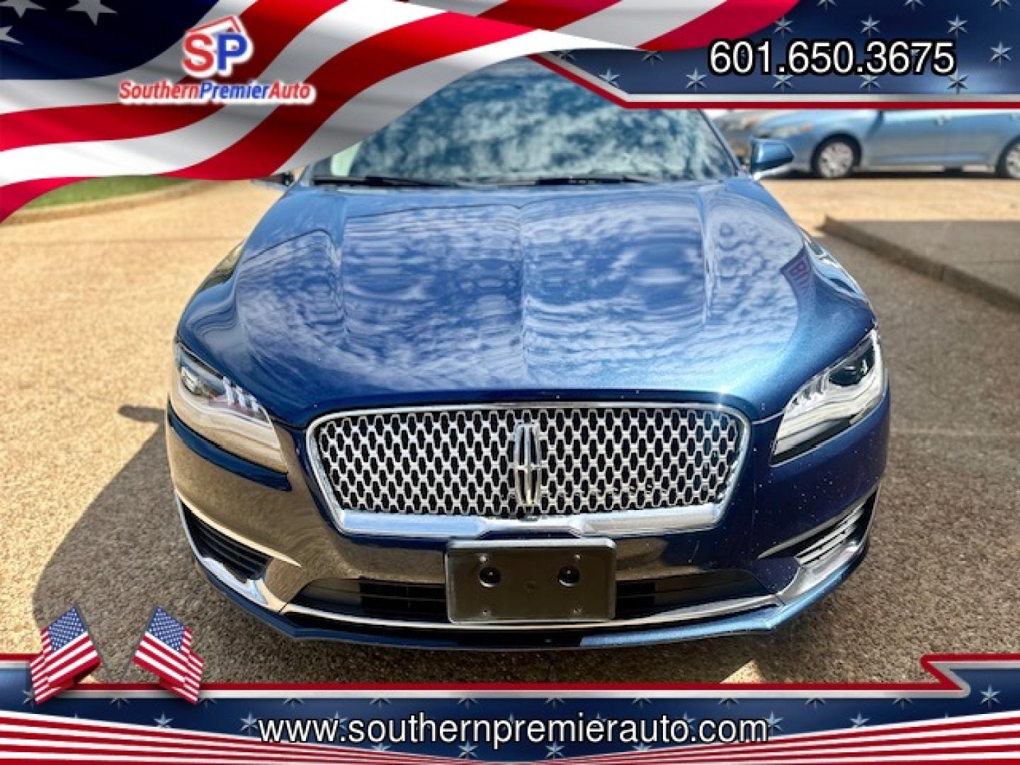 2017 BLUE LINCOLN MKZ RESERVE (3LN6L5E96HR) , located at 922 W. Beacon St., Philadelphia, MS, 39350, (601) 650-3675, 32.770447, -89.127151 - Photo#1