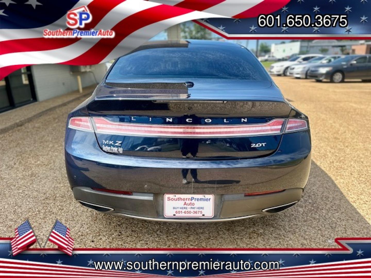 2017 BLUE LINCOLN MKZ RESERVE (3LN6L5E96HR) , located at 922 W. Beacon St., Philadelphia, MS, 39350, (601) 650-3675, 32.770447, -89.127151 - Photo#4