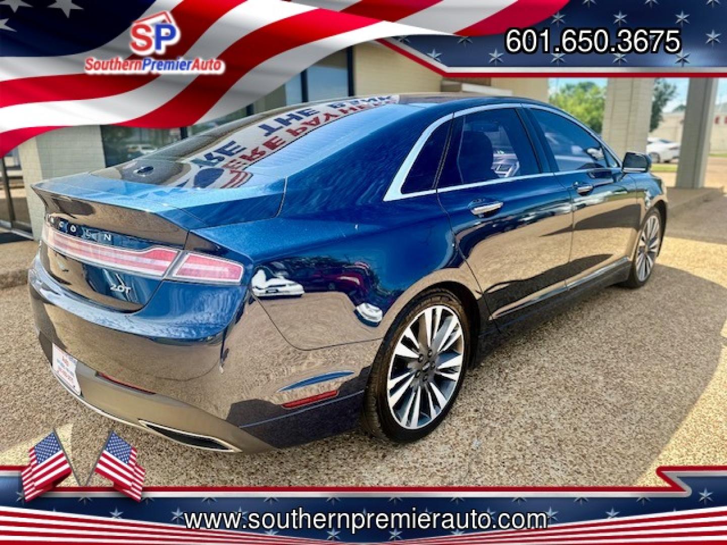 2017 BLUE LINCOLN MKZ RESERVE (3LN6L5E96HR) , located at 922 W. Beacon St., Philadelphia, MS, 39350, (601) 650-3675, 32.770447, -89.127151 - Photo#5