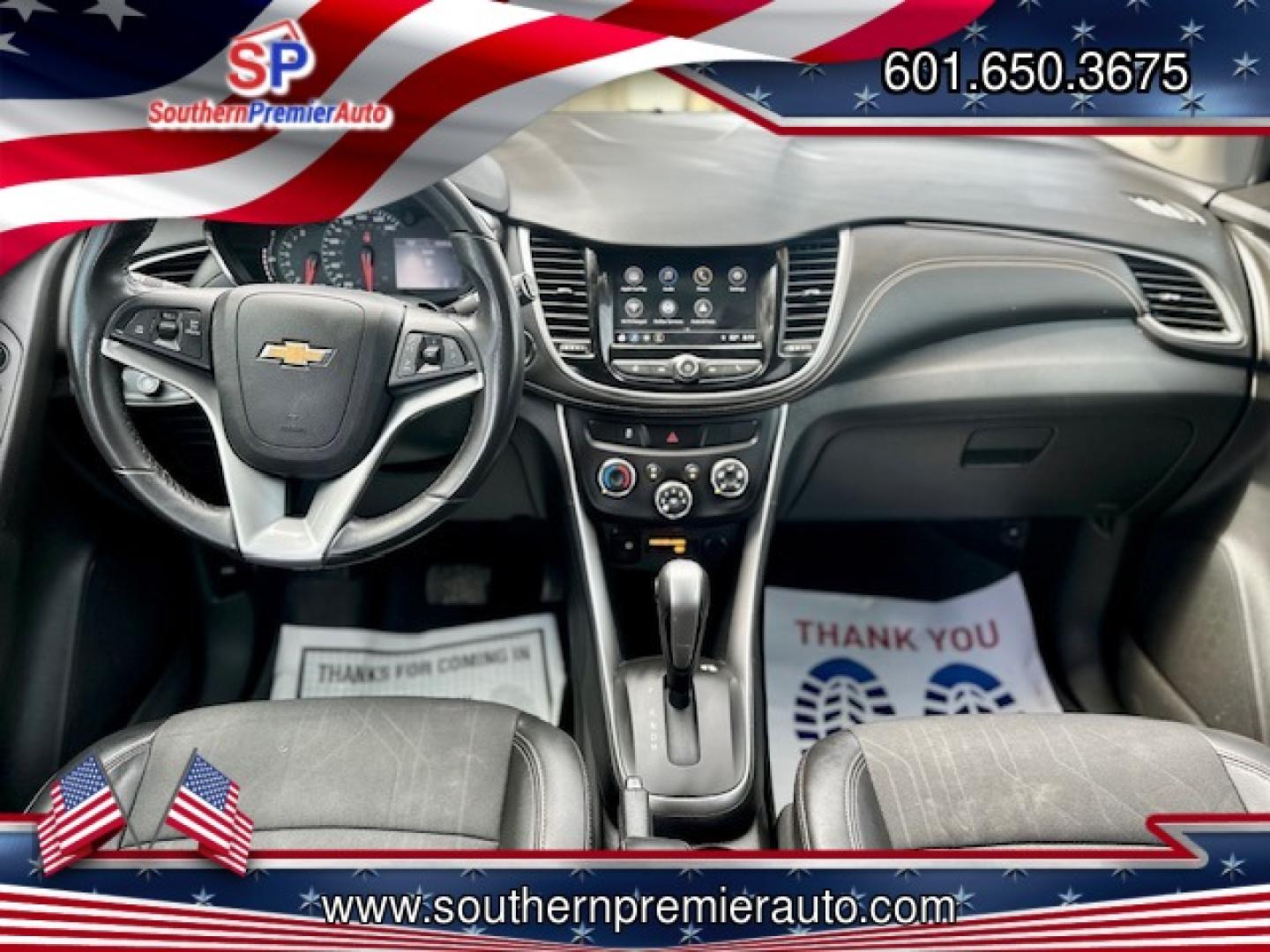 2018 WHITE CHEVROLET TRAX 1LT (KL7CJLSB9JB) , located at 922 W. Beacon St., Philadelphia, MS, 39350, (601) 650-3675, 32.770447, -89.127151 - Photo#16