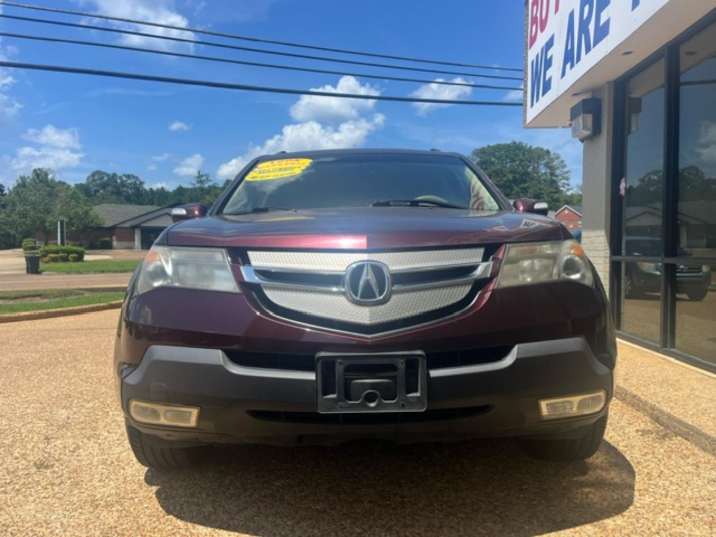 2008 BURGANDY /Tan ACURA MDX BASE Base w/ Leather seats (2HNYD28218H) with an 3.5L V6 SOHC 24V engine, 5-Speed Automatic Overdrive transmission, located at 922 W. Beacon St., Philadelphia, MS, 39350, (601) 650-3675, 32.770447, -89.127151 - 2008 Acura MDX Base Engine:3.5L V6 SOHC 24V Body: SPORT UTILITY 4-DR Transmission: 5-Speed Automatic Overdrive Drive Type: AWD Mpg City: 15 Seats: 7 w/ Third row Mpg: 20 Third Row Seating - Photo#2