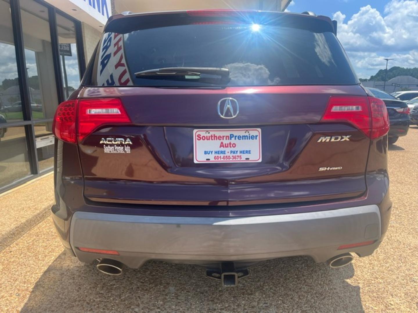 2008 BURGANDY /Tan ACURA MDX BASE Base w/ Leather seats (2HNYD28218H) with an 3.5L V6 SOHC 24V engine, 5-Speed Automatic Overdrive transmission, located at 922 W. Beacon St., Philadelphia, MS, 39350, (601) 650-3675, 32.770447, -89.127151 - 2008 Acura MDX Base Engine:3.5L V6 SOHC 24V Body: SPORT UTILITY 4-DR Transmission: 5-Speed Automatic Overdrive Drive Type: AWD Mpg City: 15 Seats: 7 w/ Third row Mpg: 20 Third Row Seating - Photo#3