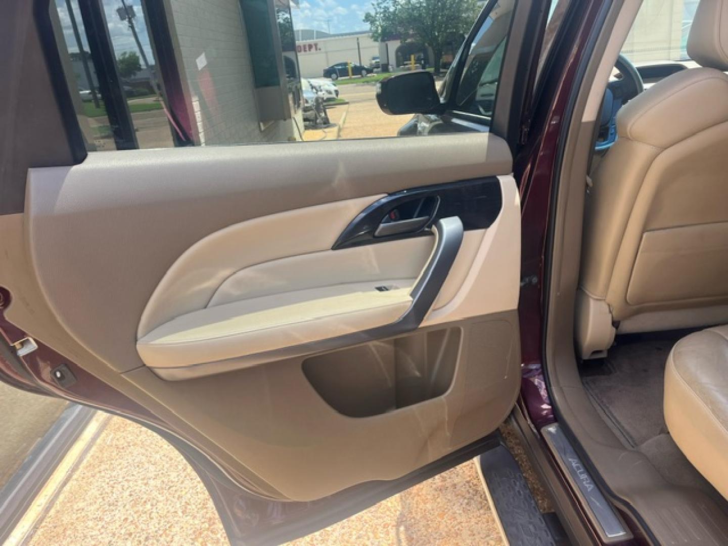 2008 BURGANDY /Tan ACURA MDX BASE Base w/ Leather seats (2HNYD28218H) with an 3.5L V6 SOHC 24V engine, 5-Speed Automatic Overdrive transmission, located at 922 W. Beacon St., Philadelphia, MS, 39350, (601) 650-3675, 32.770447, -89.127151 - 2008 Acura MDX Base Engine:3.5L V6 SOHC 24V Body: SPORT UTILITY 4-DR Transmission: 5-Speed Automatic Overdrive Drive Type: AWD Mpg City: 15 Seats: 7 w/ Third row Mpg: 20 Third Row Seating - Photo#7