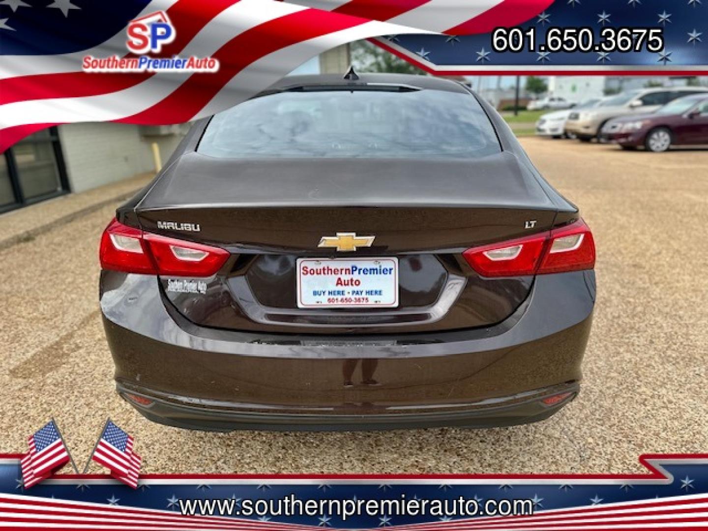 2016 BROWN CHEVROLET MALIBU LT (1LT) (1G1ZE5ST2GF) , located at 922 W. Beacon St., Philadelphia, MS, 39350, (601) 650-3675, 32.770447, -89.127151 - Photo#4