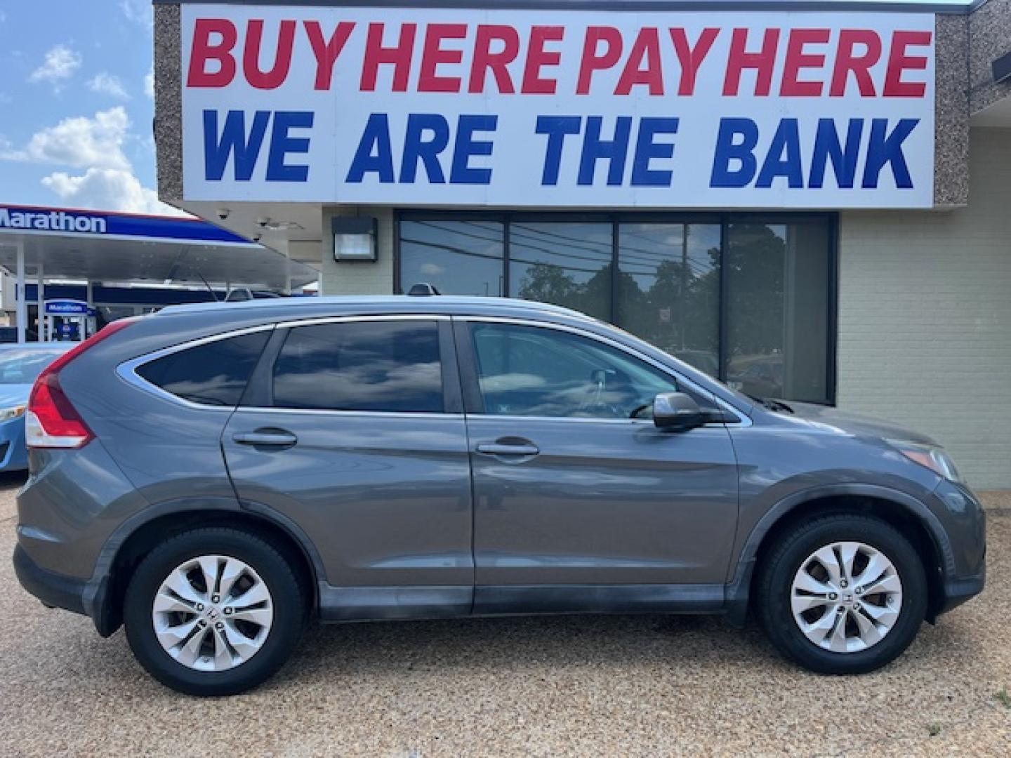 2012 GRAY HONDA CR-V EX-L (2HKRM3H78CH) with an 2.4L L4 DOHC 16V engine, 5-Speed Automatic transmission, located at 922 W. Beacon St., Philadelphia, MS, 39350, (601) 650-3675, 32.770447, -89.127151 - Title: 2012 Honda CR-V EX-L Year: 2012 Make: Honda Model: CR-V Engine: 2.4L L4 DOHC 16V Body: SPORT UTILITY 4-DR Transmission: 5-Speed Automatic Drive Type: FWD Mpg City: 23 Mpg: 31 Trim: EX-L 5-Speed AT - Photo#0