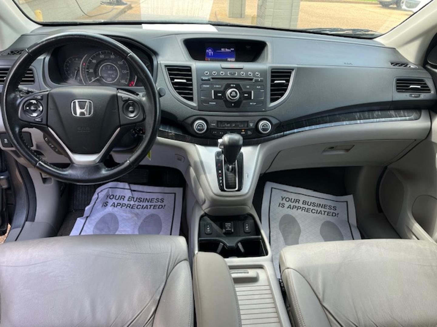 2012 GRAY HONDA CR-V EX-L (2HKRM3H78CH) with an 2.4L L4 DOHC 16V engine, 5-Speed Automatic transmission, located at 922 W. Beacon St., Philadelphia, MS, 39350, (601) 650-3675, 32.770447, -89.127151 - Title: 2012 Honda CR-V EX-L Year: 2012 Make: Honda Model: CR-V Engine: 2.4L L4 DOHC 16V Body: SPORT UTILITY 4-DR Transmission: 5-Speed Automatic Drive Type: FWD Mpg City: 23 Mpg: 31 Trim: EX-L 5-Speed AT - Photo#7