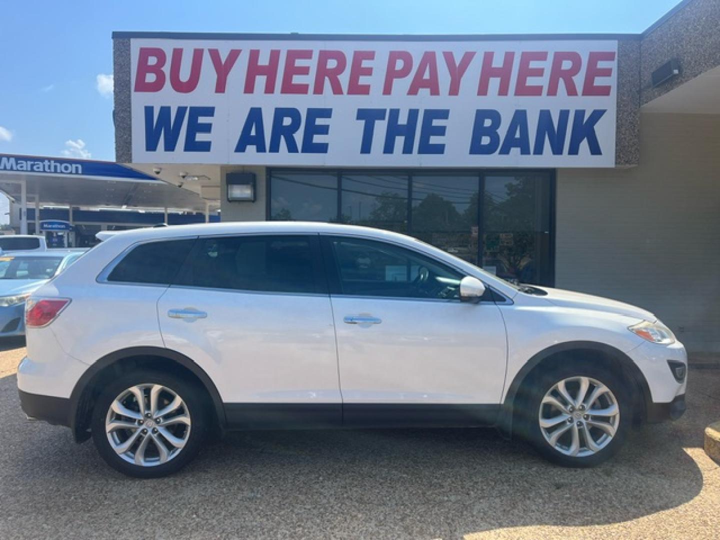 2012 WHITE MAZDA CX-9 GRAND TOURING Grand Touring (JM3TB2DA3C0) with an 3.7L V6 DOHC 24V engine, 6-Speed Automatic transmission, located at 922 W. Beacon St., Philadelphia, MS, 39350, (601) 650-3675, 32.770447, -89.127151 - Title: 2012 Mazda CX-9 Grand Touring Year: 2012 Make: Mazda Model: CX-9 Engine: 3.7L V6 DOHC 24V Body: SPORT UTILITY 4-DR Transmission: 6-Speed Automatic Drive Type: FWD Mpg City: 17 Mpg: 24 Trim: Grand Touring - Photo#0