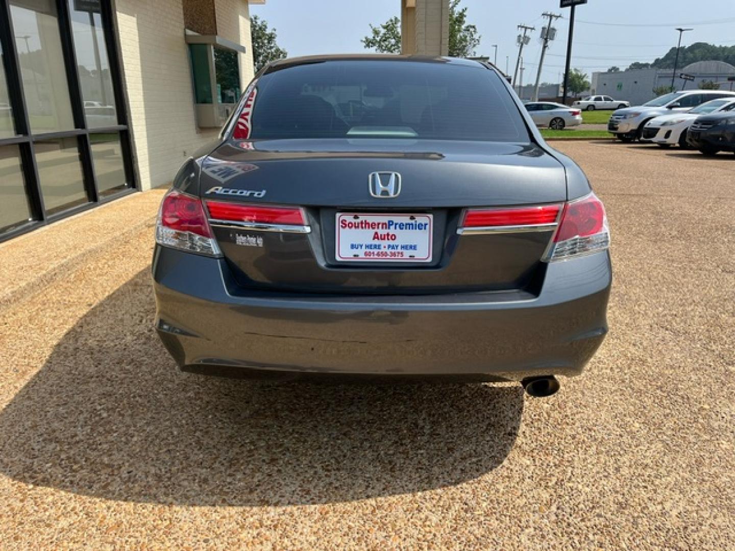 2012 GRAY /Black leather HONDA ACCORD LX LX (1HGCP2F34CA) with an 2.4L L4 DOHC 16V engine, 5-Speed Automatic Overdrive transmission, located at 922 W. Beacon St., Philadelphia, MS, 39350, (601) 650-3675, 32.770447, -89.127151 - Title: 2012 Honda Accord LX Year: 2012 Make: Honda Model: Accord Engine: 2.4L L4 DOHC 16V Body: SEDAN 4-DR Transmission: 5-Speed Automatic Drive Type: FWD Mpg City: 23 Mpg: 34 Trim: LX Sedan - Photo#1