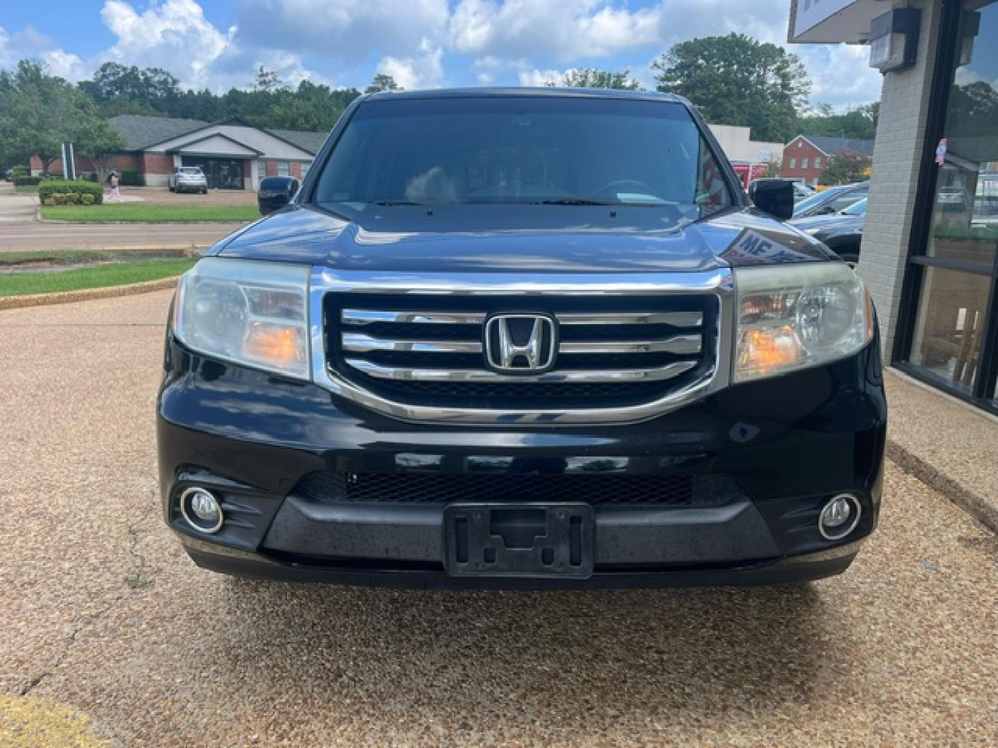 2013 BLACK HONDA PILOT EX EX (5FNYF3H46DB) with an 3.5L V6 SOHC 24V engine, 5-Speed Automatic transmission, located at 922 W. Beacon St., Philadelphia, MS, 39350, (601) 650-3675, 32.770447, -89.127151 - Title: 2013 Honda Pilot EX Year: 2013 Make: Honda Model: Pilot Engine: 3.5L V6 SOHC 24V Body: SPORT UTILITY 4-DR Transmission: 5-Speed Automatic Drive Type: FWD Mpg City: 18 Mpg: 25 Trim: EX - Photo#1