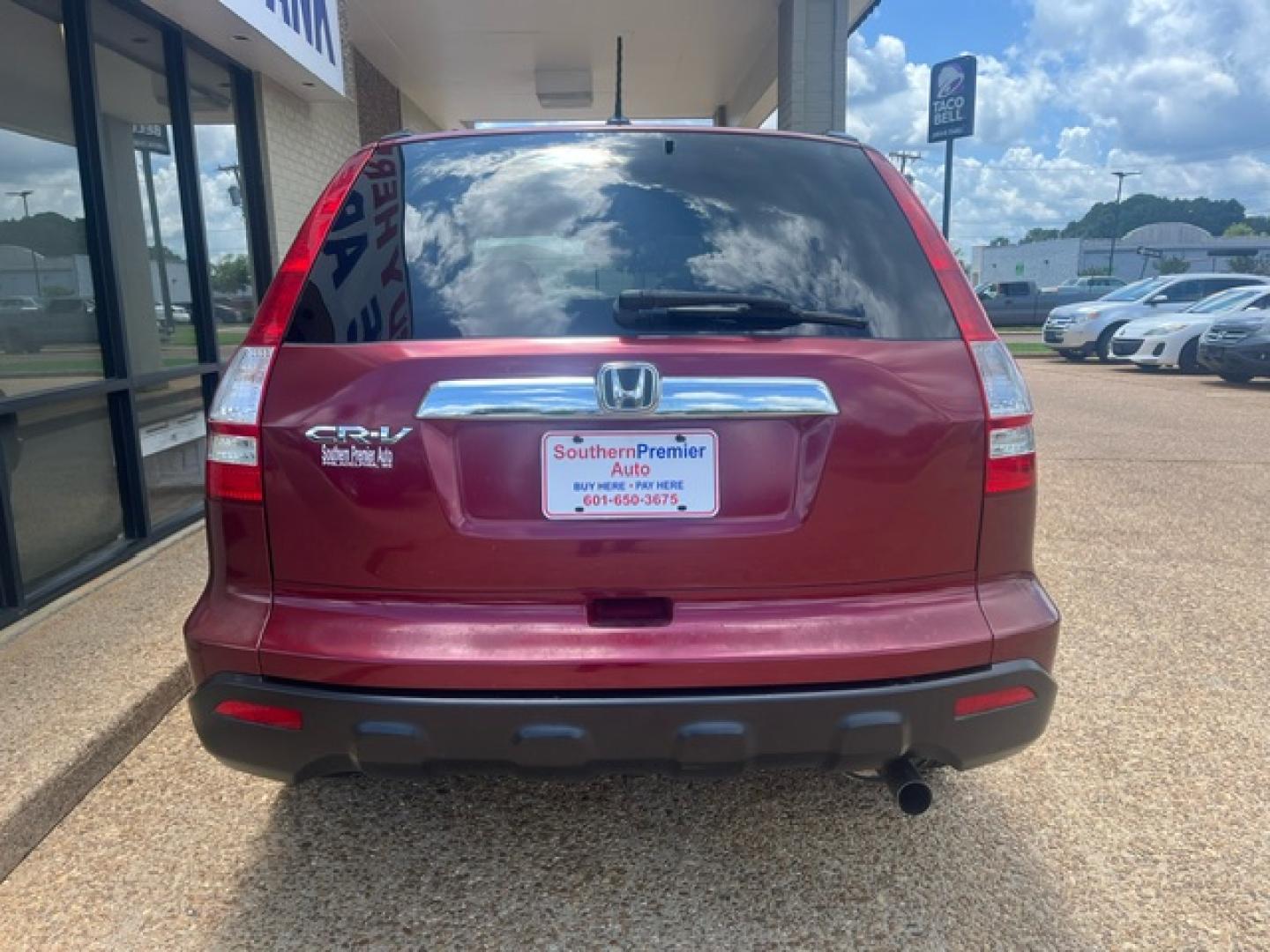 2009 RED HONDA CR-V EX-L EX-L (5J6RE38739L) with an 2.4L L4 DOHC 16V engine, 5-Speed Automatic transmission, located at 922 W. Beacon St., Philadelphia, MS, 39350, (601) 650-3675, 32.770447, -89.127151 - Title: 2009 Honda CR-V EX-L Year: 2009 Make: Honda Model: CR-V Engine: 2.4L L4 DOHC 16V Body: SPORT UTILITY 4-DR Transmission: 5-Speed Automatic Overdrive Drive Type: FWD Mpg City: 20 Mpg: 27 Trim: EX-L 2WD - Photo#1