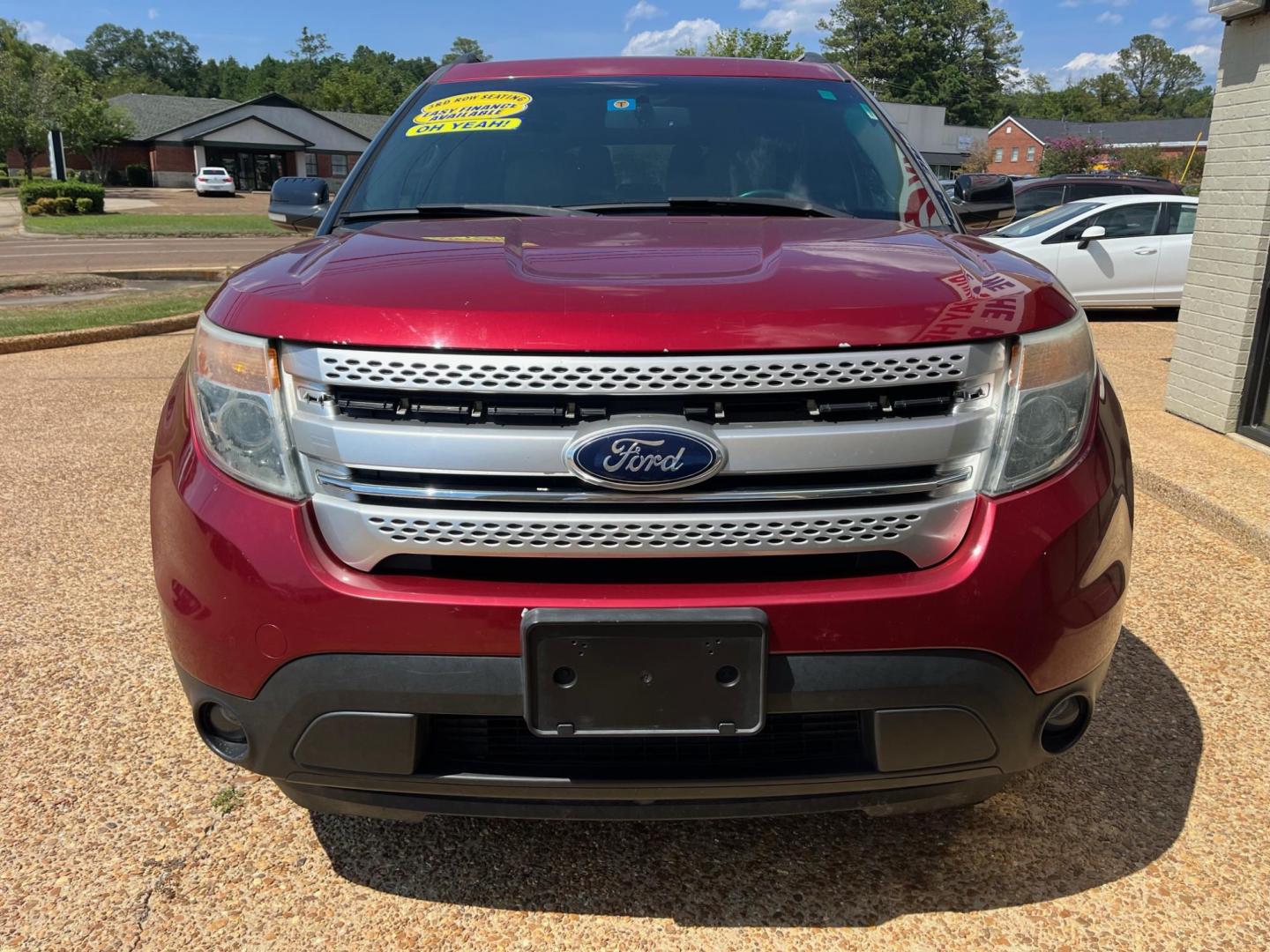 2013 RED /Black leather FORD EXPLORER XLT SEL (1FM5K7D81DG) with an 3.5L V6 DOHC 24V engine, 6-Speed Automatic transmission, located at 922 W. Beacon St., Philadelphia, MS, 39350, (601) 650-3675, 32.770447, -89.127151 - Title: 2013 Ford Explorer XLT Year: 2013 Make: Ford Model: Explorer Engine: 3.5L V6 DOHC 24V Body: SPORT UTILITY 4-DR Transmission: 6-Speed Automatic Drive Type: FWD Mpg City: 20 Mpg: 28 Trim: XLT FWD - Photo#1