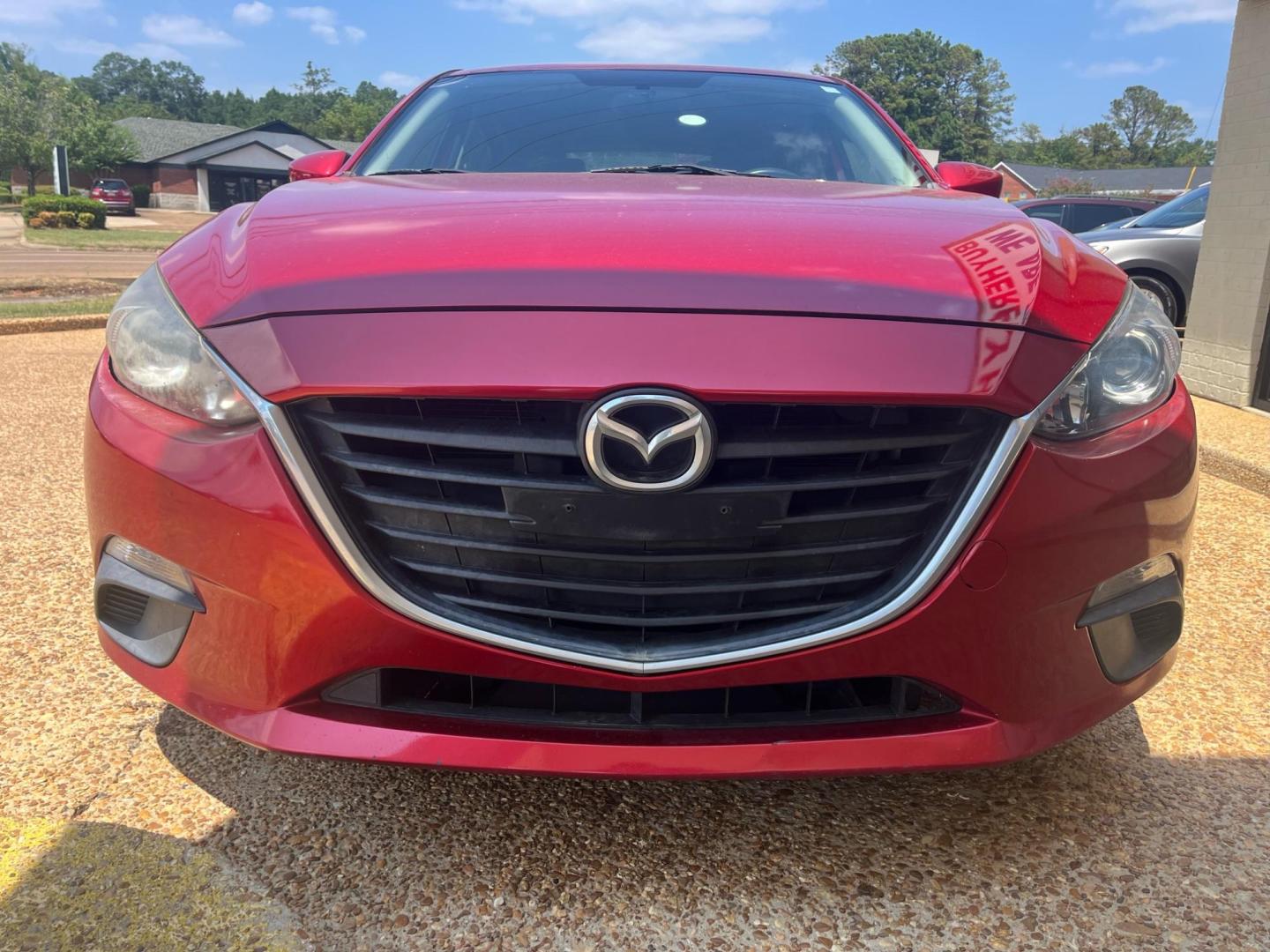 2015 RED /Black MAZDA MAZDA3 S SPORT Sport (3MZBM1K70FM) with an 2.0L L4 DOHC 16V engine, 6-Speed Automatic transmission, located at 922 W. Beacon St., Philadelphia, MS, 39350, (601) 650-3675, 32.770447, -89.127151 - Title: 2015 Mazda MAZDA3 i Sport Year: 2015 Make: Mazda Model: MAZDA 3 Engine: 2.0L L4 DOHC 16V Body: HATCHBACK 5-DR Transmission: 6-Speed automatic Drive Type: FWD Mpg City: 29 Mpg: 40 Trim: I Sport MT 5-Door - Photo#1