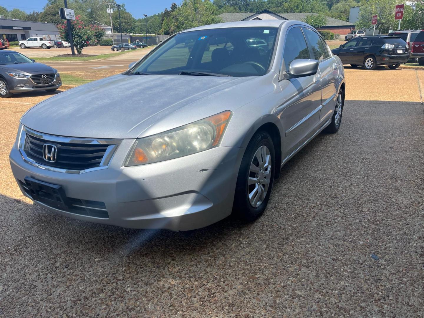 2010 SILVER HONDA ACCORD LX LX (1HGCP2F38AA) with an 2.0L L4 DOHC 16V engine, 6-Speed Automatic transmission, located at 922 W. Beacon St., Philadelphia, MS, 39350, (601) 650-3675, 32.770447, -89.127151 - Title: 2010 Honda Accord LX Year: 2010 Make: Honda Model: Accord Engine: 2.4L L4 DOHC 16V Body: SEDAN Transmission: 5-Speed Automatic Drive Type: FWD Mpg City: 26 Mpg: 30 Trim: LX - Photo#2