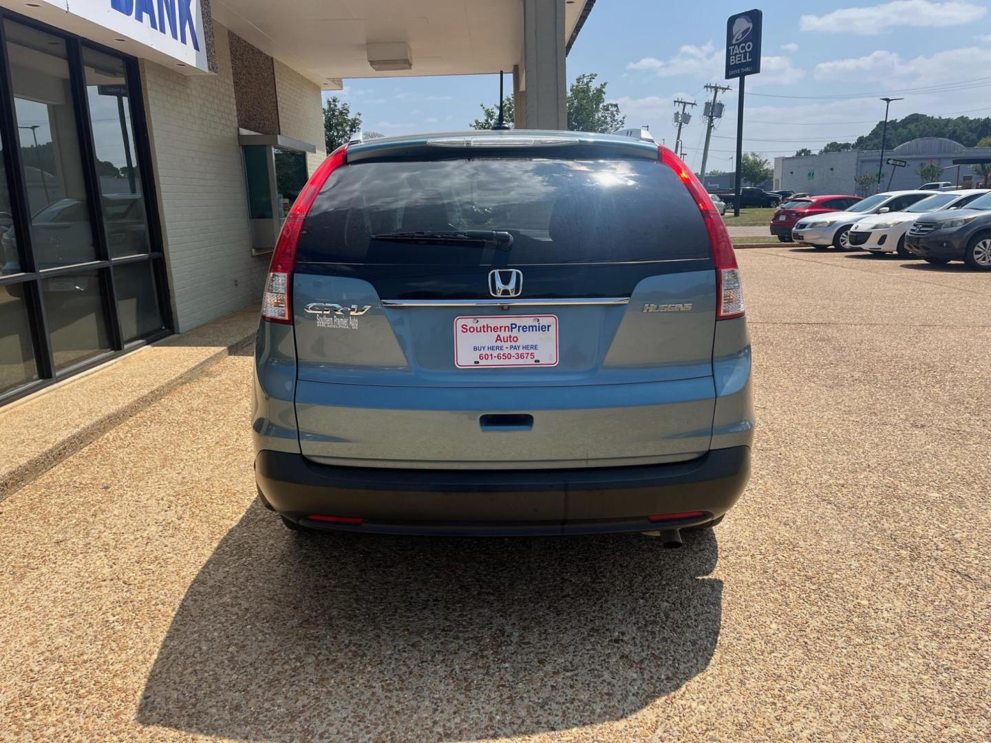 2014 BLUE HONDA CR-V EX-L (2HKRM3H71EH) , located at 922 W. Beacon St., Philadelphia, MS, 39350, (601) 650-3675, 32.770447, -89.127151 - Photo#3