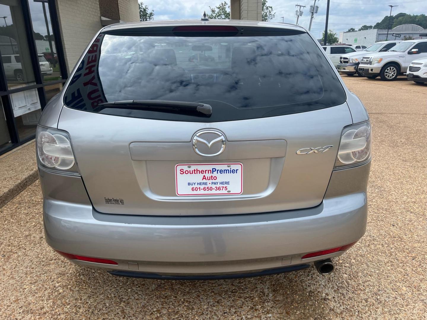 2010 SILVER MAZDA CX-7 SPORT; TOURING; I-sport (JM3ER2W59A0) with an 2.5L L4 DOHC 16V engine, 5-Speed Automatic transmission, located at 922 W. Beacon St., Philadelphia, MS, 39350, (601) 650-3675, 32.770447, -89.127151 - Title: 2010 Mazda CX-7 Year: 2010 Make: Mazda Model: CX-7 Engine: 2.5L L4 DOHC 16V Body: SPORT UTILITY 4-DR Transmission: 5-Speed Automatic Drive Type: FWD Mpg City: 20 Mpg: 28 Trim: I Sport - Photo#3