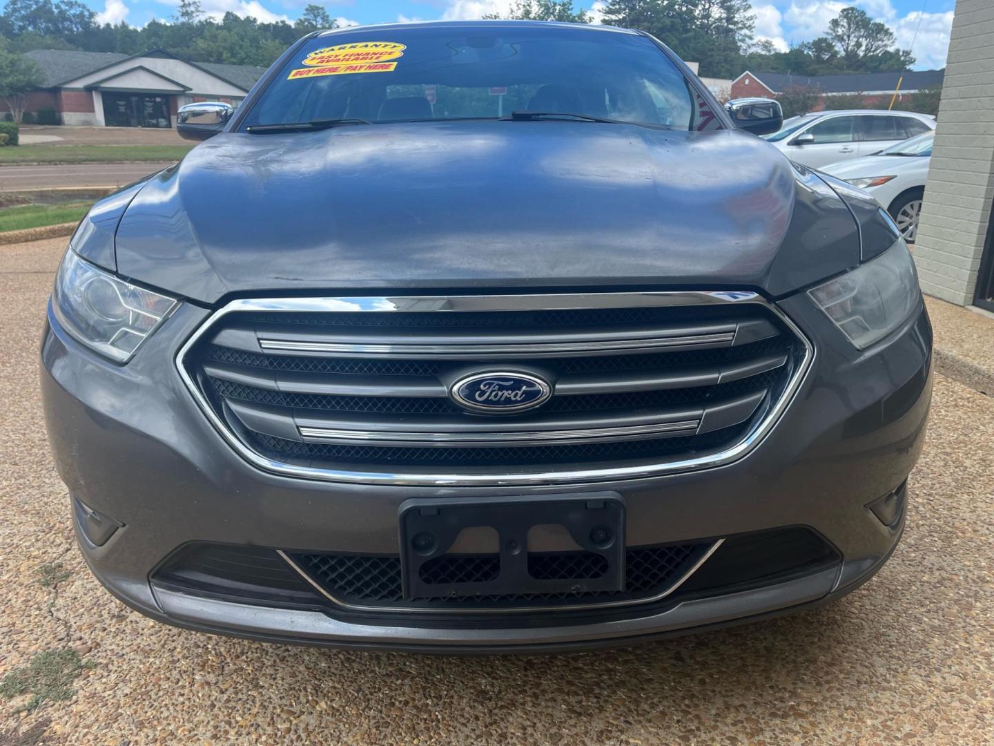 2013 GRAY /Black leather FORD TAURUS LIMITED Limited (1FAHP2F83DG) with an 3.5L V6 DOHC 24V engine, 6-Speed Automatic transmission, located at 922 W. Beacon St., Philadelphia, MS, 39350, (601) 650-3675, 32.770447, -89.127151 - Title: 2013 Ford Taurus Limited Year: 2013 Make: Ford Model: Taurus Engine: 3.5L V6 DOHC 24V Body: SEDAN 4-DR Transmission: 6-Speed Automatic Drive Type: FWD Mpg City: 19 Mpg: 29 Trim: Limited - Photo#1