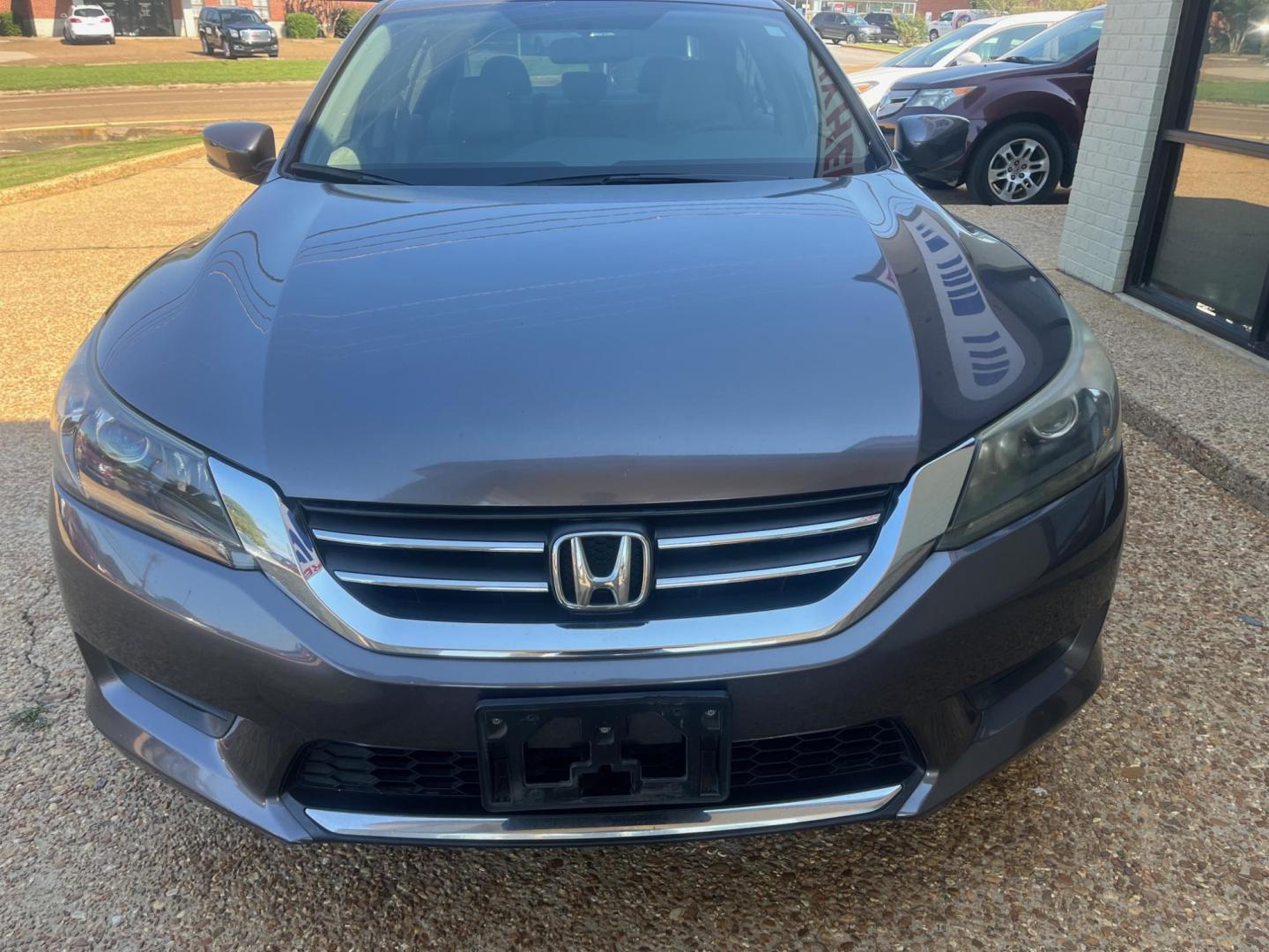 2014 GRAY HONDA ACCORD LX LX (1HGCR2F36EA) with an 2.4L L4 DOHC 16V engine, Continuously Variable Transmission transmission, located at 922 W. Beacon St., Philadelphia, MS, 39350, (601) 650-3675, 32.770447, -89.127151 - Title:2014 Honda Accord LX Sedan Year: 2014 Make: Honda Model: Accord Engine: 2.4L L4 DOHC 16V Body: SEDAN 4-DR Transmission: Continuously Variable Transmission Drive Type: FWD Mpg City: 27 Mpg: 36 Trim: LX Sedan - Photo#2